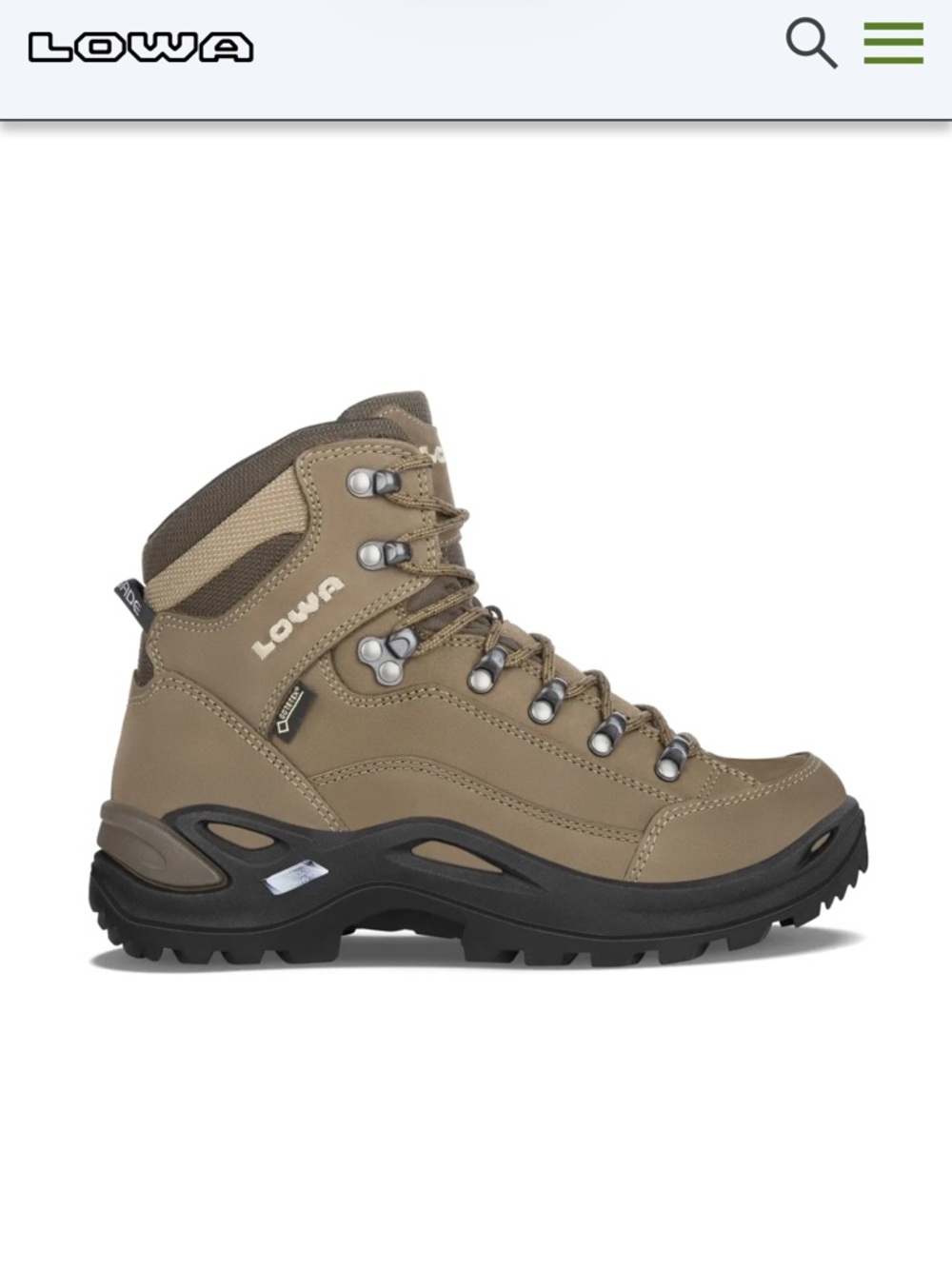 LOWA Renegade GTX Mid Hiking Boots - Women's